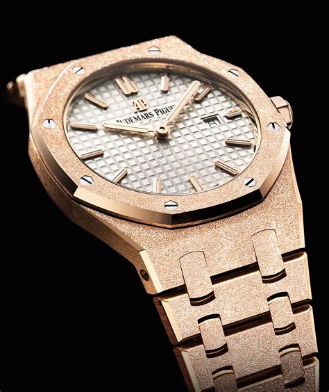 audemars piguet frosted gold